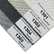 O PVC da tela da proteção solar do poliéster de Cortinas Y Persianas da abertura de 3% rola acima cortinas